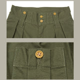 Vintage British Army WWII Wide Leg Pants for Men