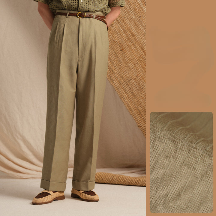 Wool Vintage Hollywood Trousers