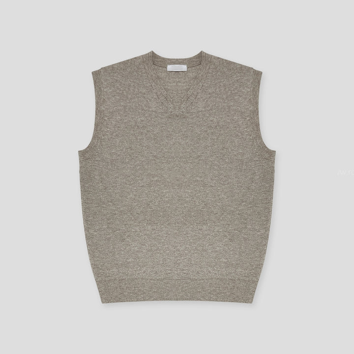 Sleeveless Knitted Vest