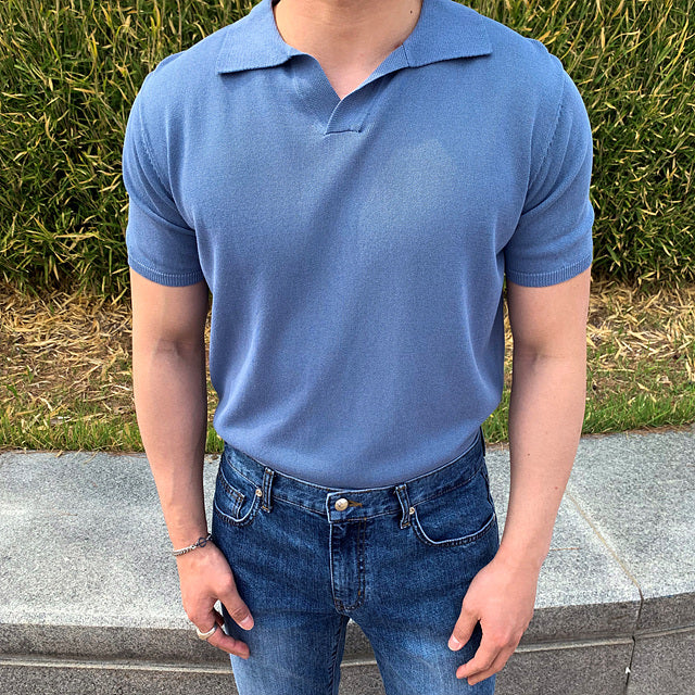 Linen Blend Polo