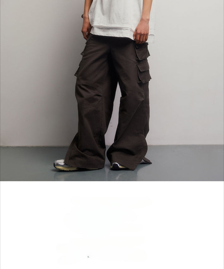 Dark Grey Cargo Pants