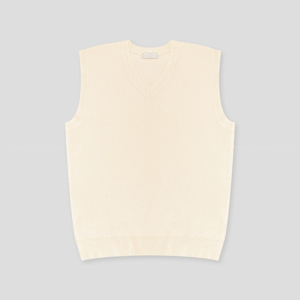 Sleeveless Knitted Vest