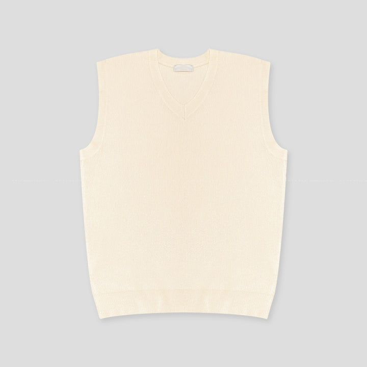 Sleeveless Knitted Vest