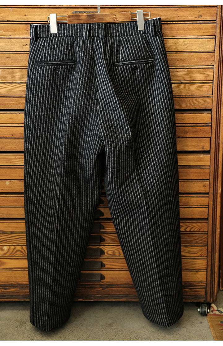 Wool Wide Leg Trousers