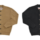 Heavy Cotton Knitwear Linen Cardigan Jacket Sweater