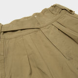 Double Pleated Chino Trousers Nissan High-density Fabric Army Pants