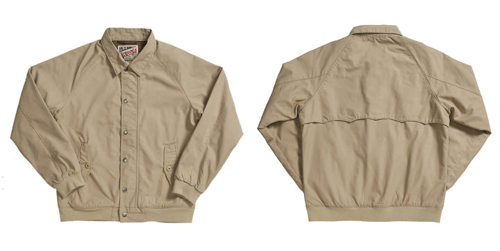 Zippered Harrington Jacket