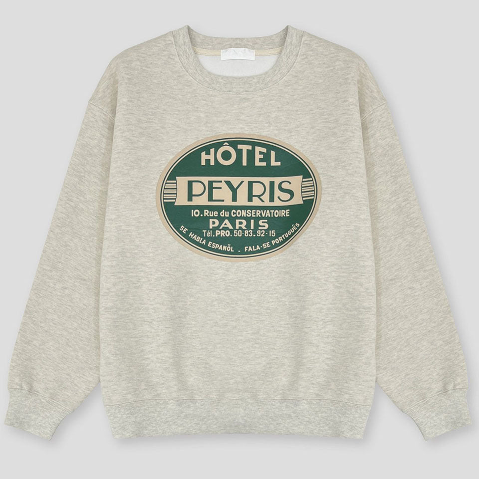 Lettered Spring Sweater