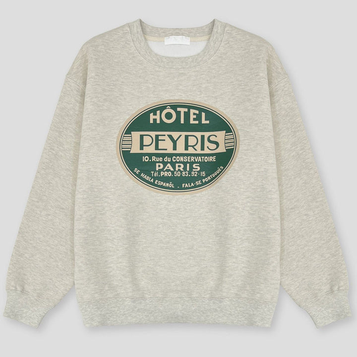 Lettered Spring Sweater