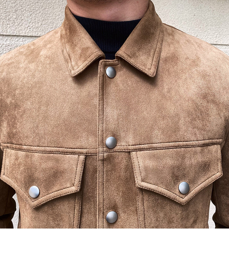 Suede British Jacket