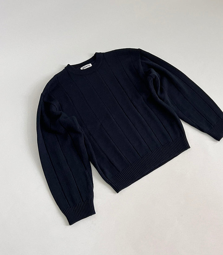 Pit Stripe Wool Sweater