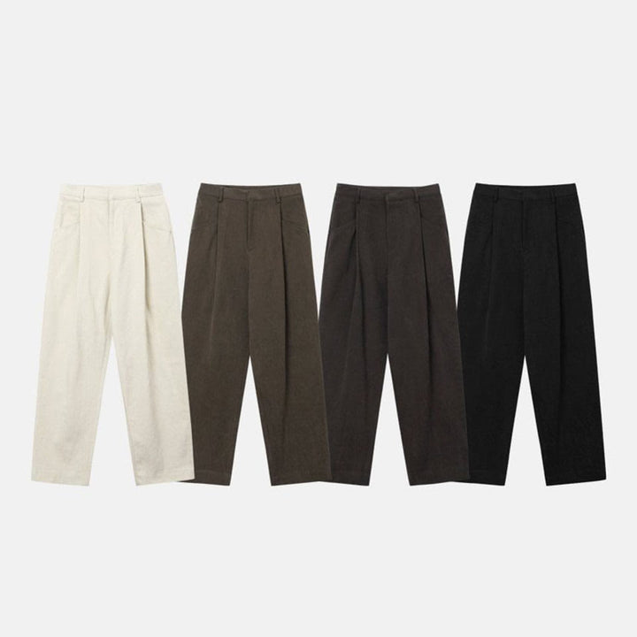 Twill Cotton Trousers