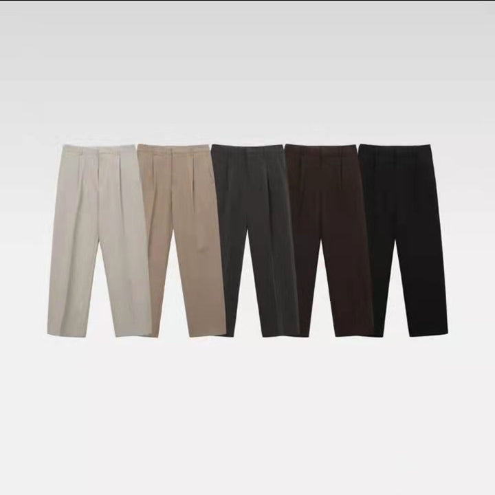 Pleated Drape Trousers