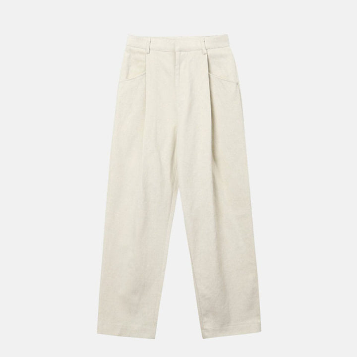 Twill Cotton Trousers