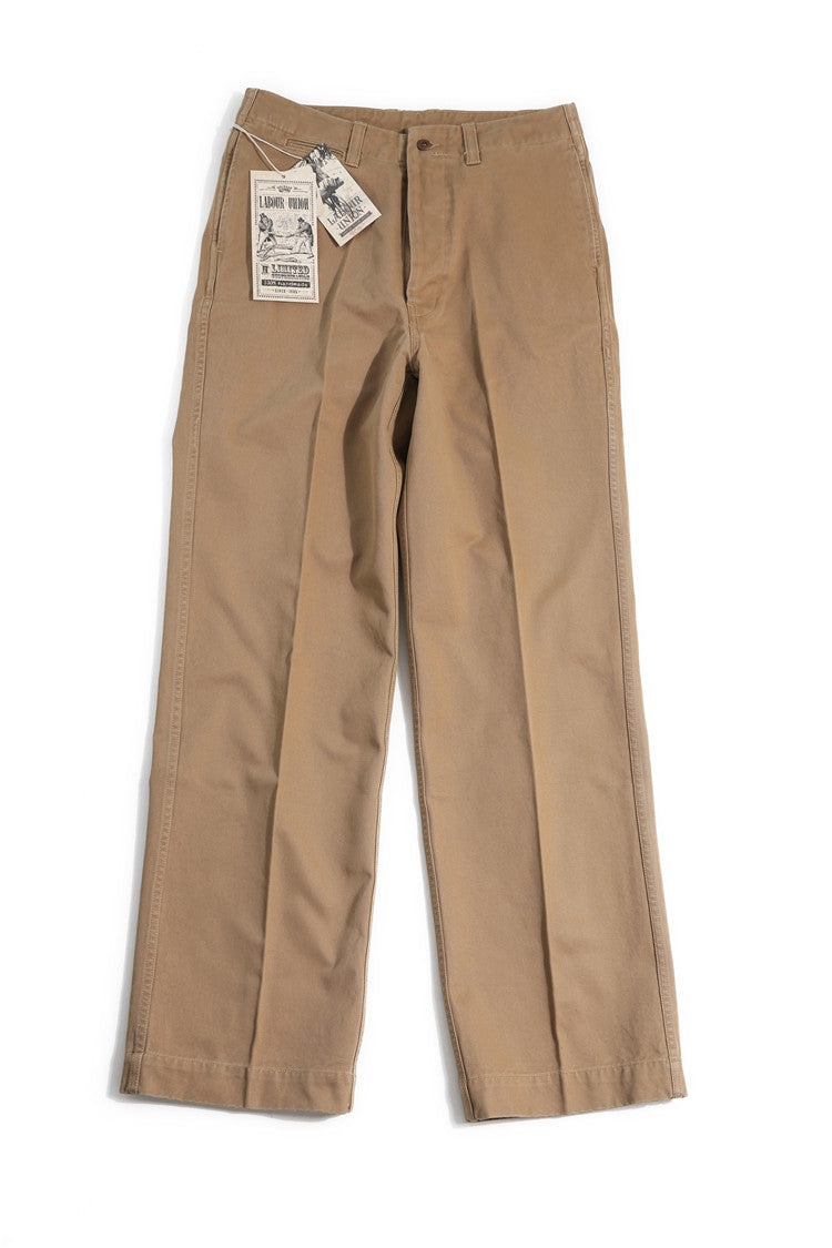 Khaki Wide Leg Pants