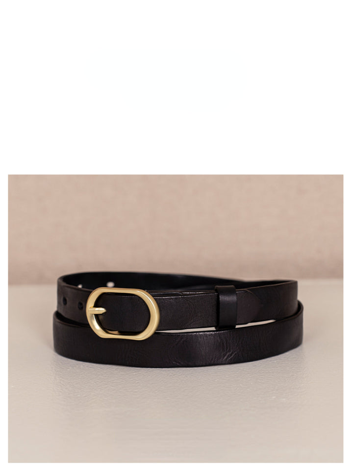 Vintage Leather Casual Belt