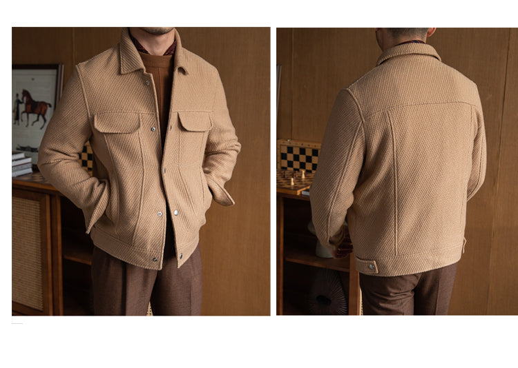 British Wool Fashion Jacket