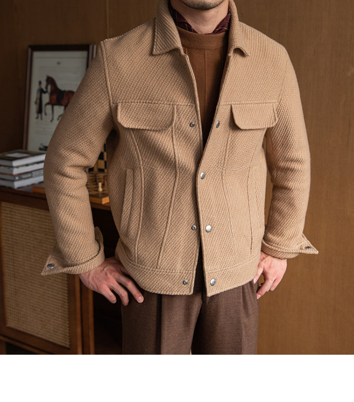 British Wool Fashion Jacket