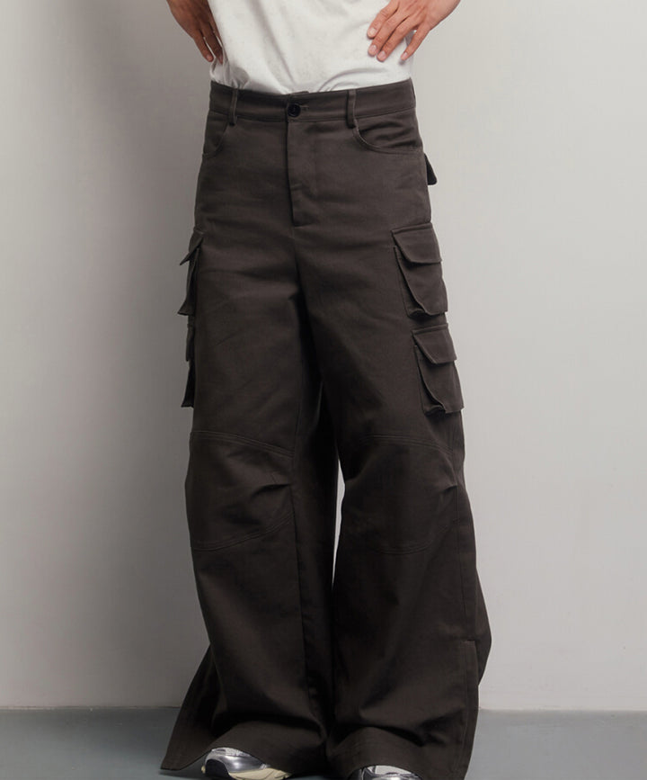 Dark Grey Cargo Pants