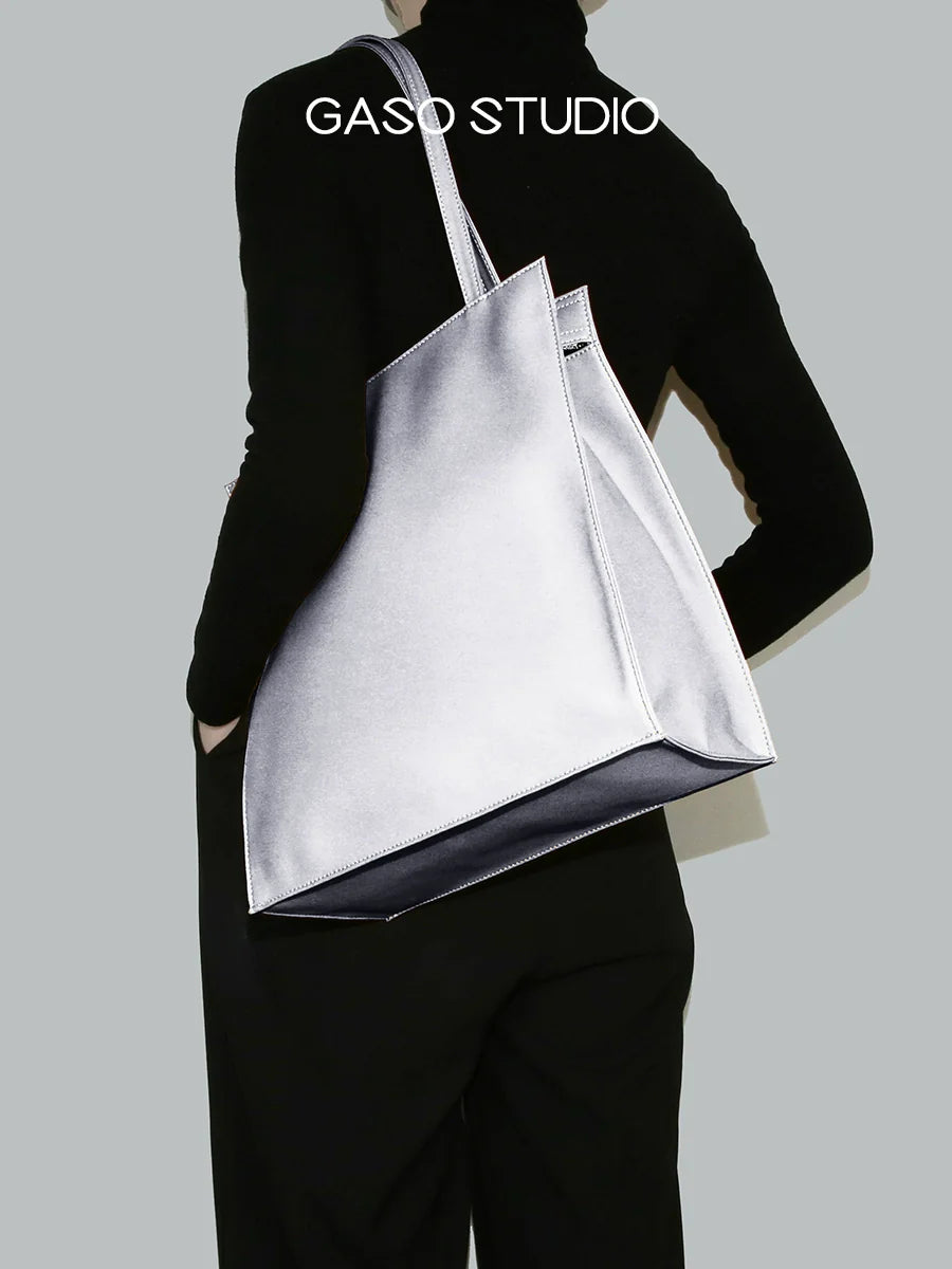 Silver Urban Tote