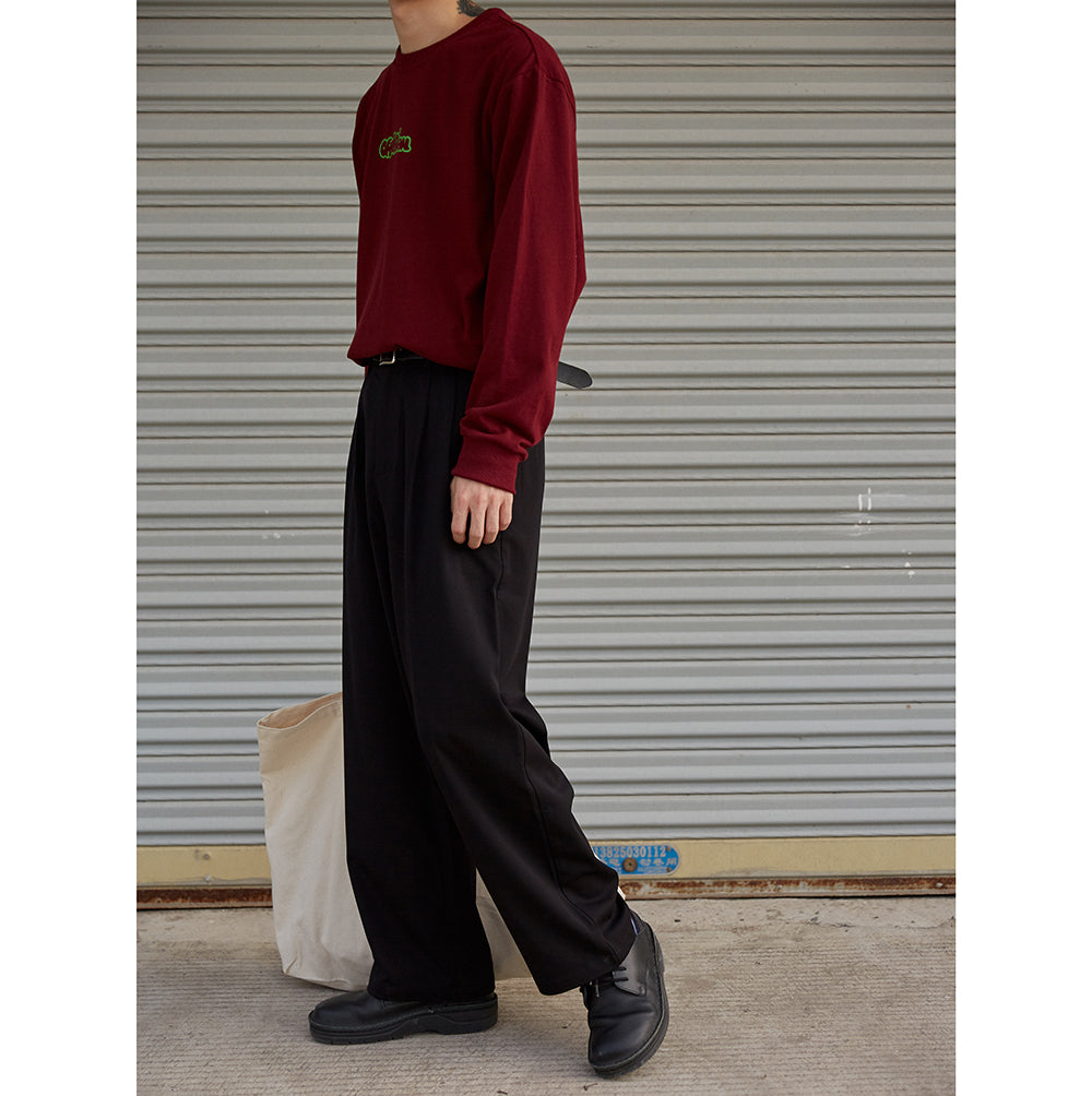 Double-Pleated Trousers