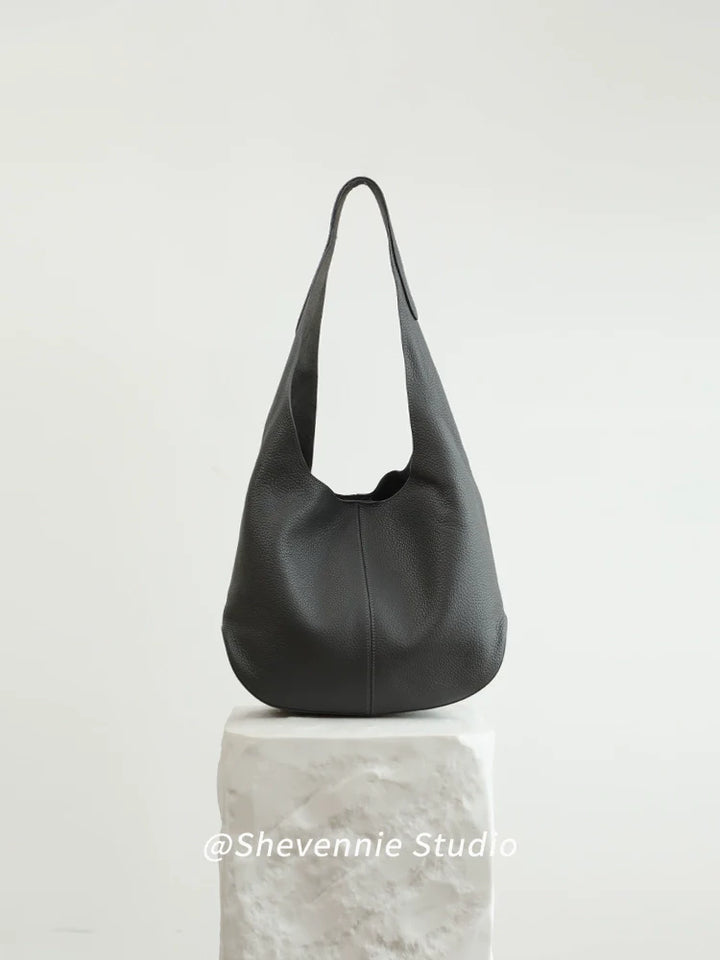 Leather Shoulder Tote