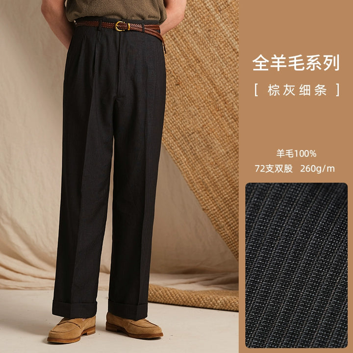 Breathable Wool Trousers