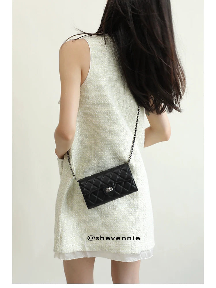 Shearling Square Bag