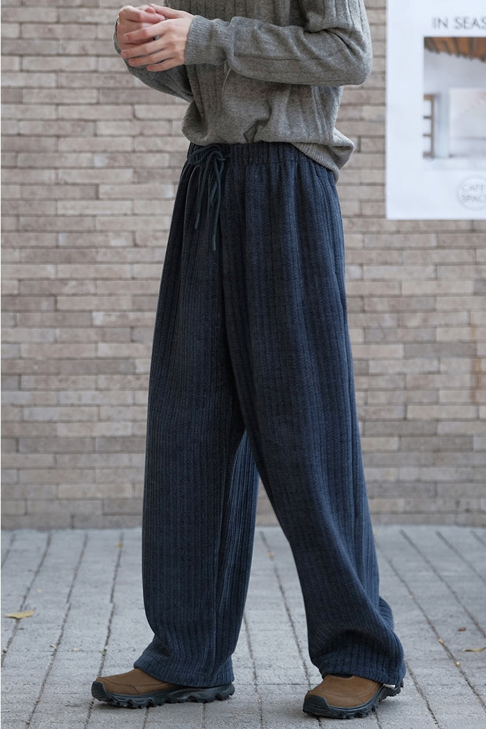 Chenille Drawstring Pants