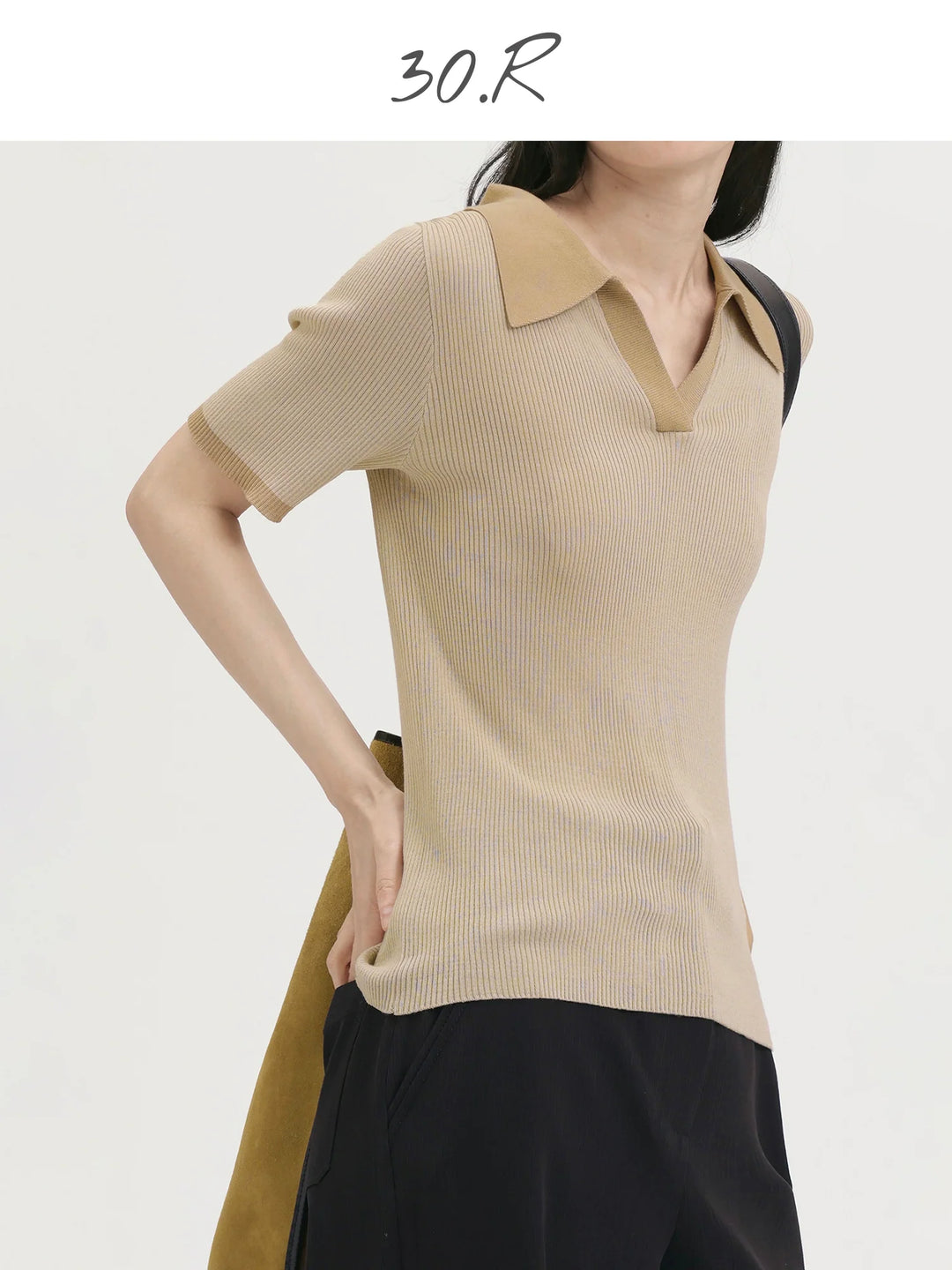 Lyocell Knit Polo