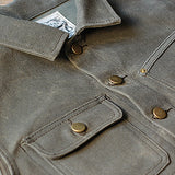 American Oil Wax Cloth Waterproof Vest