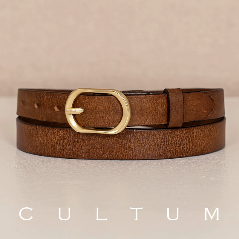 Vintage Leather Casual Belt