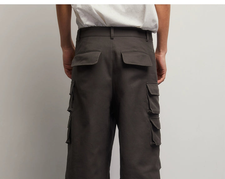 Dark Grey Cargo Pants