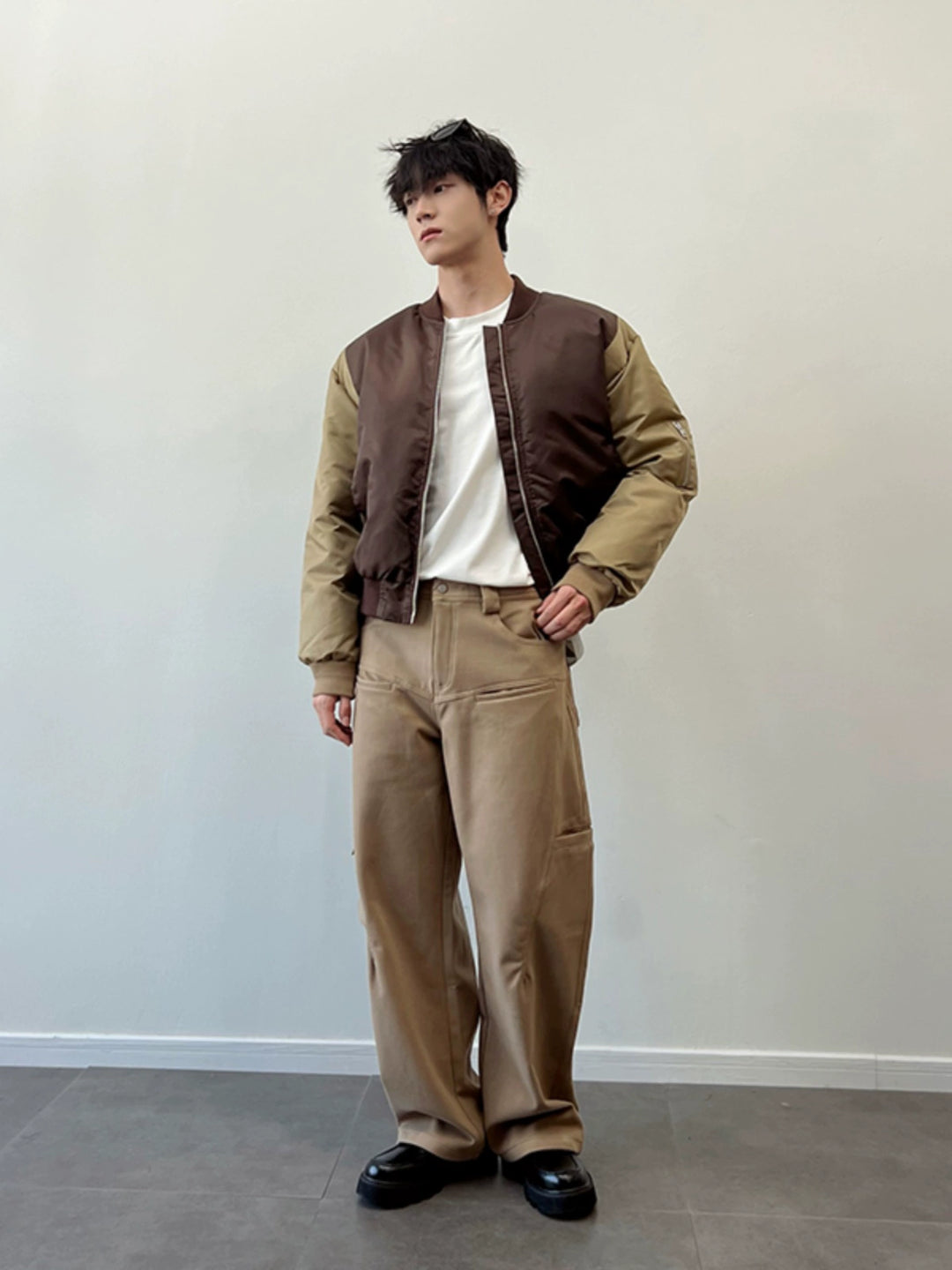 Khaki Woolen Work Trousers