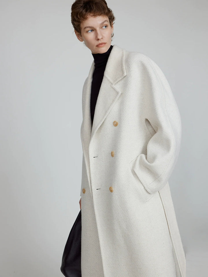 Camel Wool Twill Coat