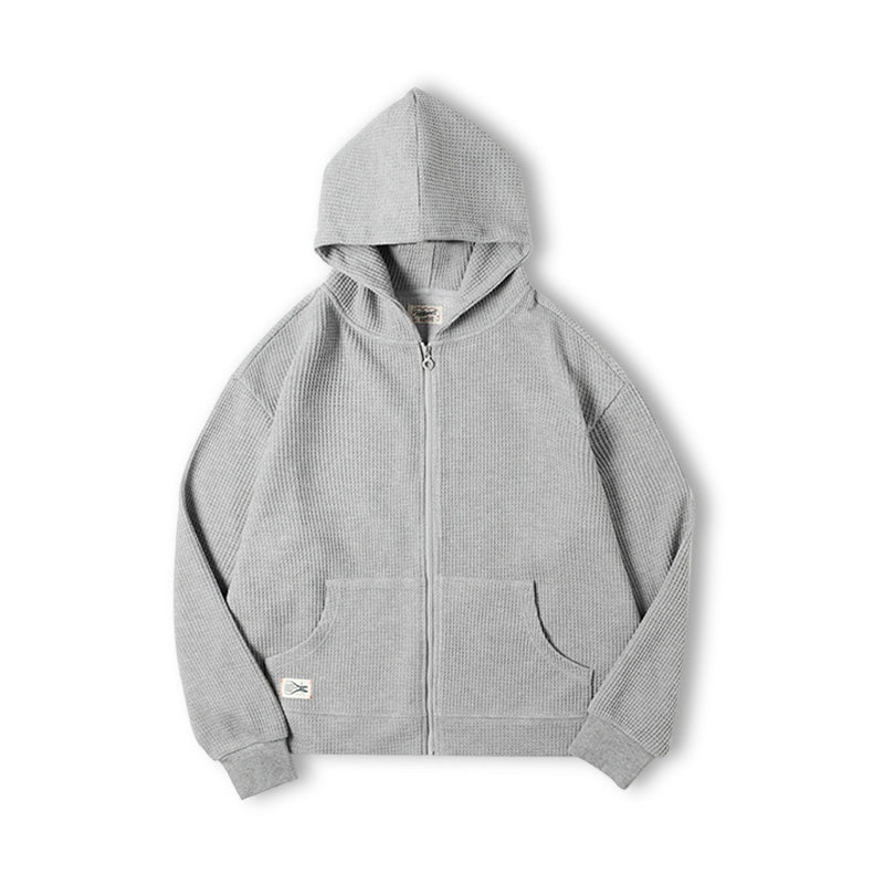 Gray Hooded Sweater