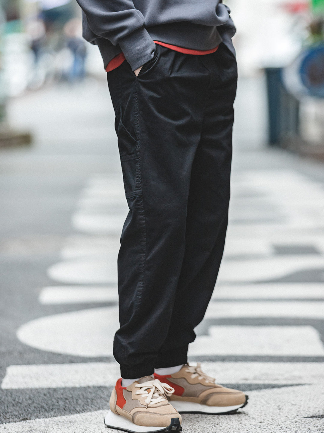 Mid-Waist Autumn Pants