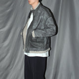 Winter Velvet Stand Collar Slim Jacket Retro Casual Style