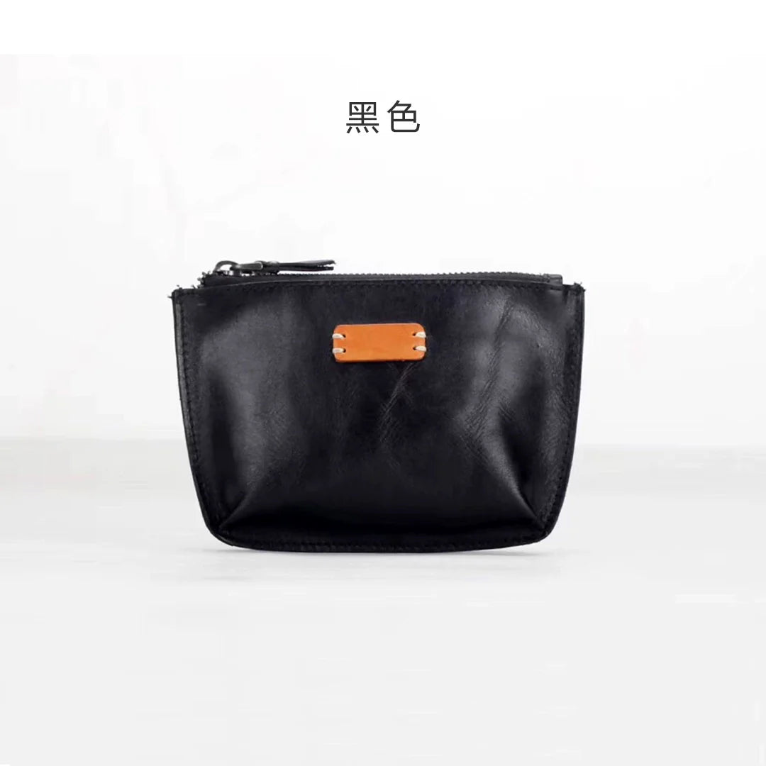 Vega Leather Coin Clutch