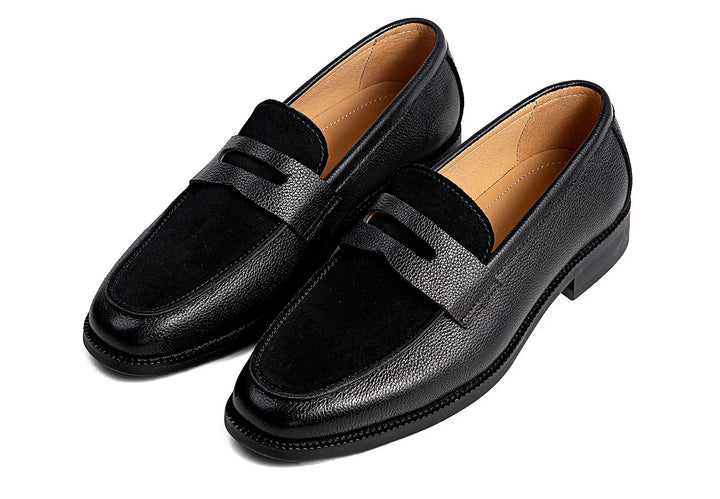 Yizhi Patchwork Loafers