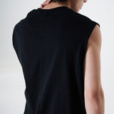 Two-Tone Logo Vest Casual Comfortable and Versatile