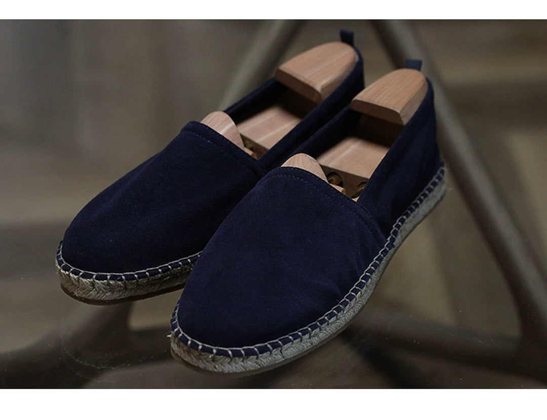 Yizhi Suede Fisherman Loafers