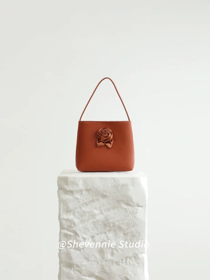 Silk Cowhide Mini Tote