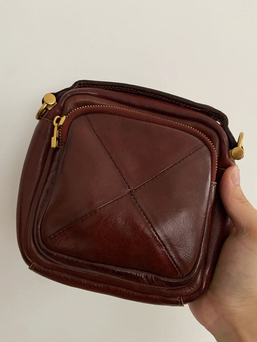 Soft Cowhide Messenger Bag