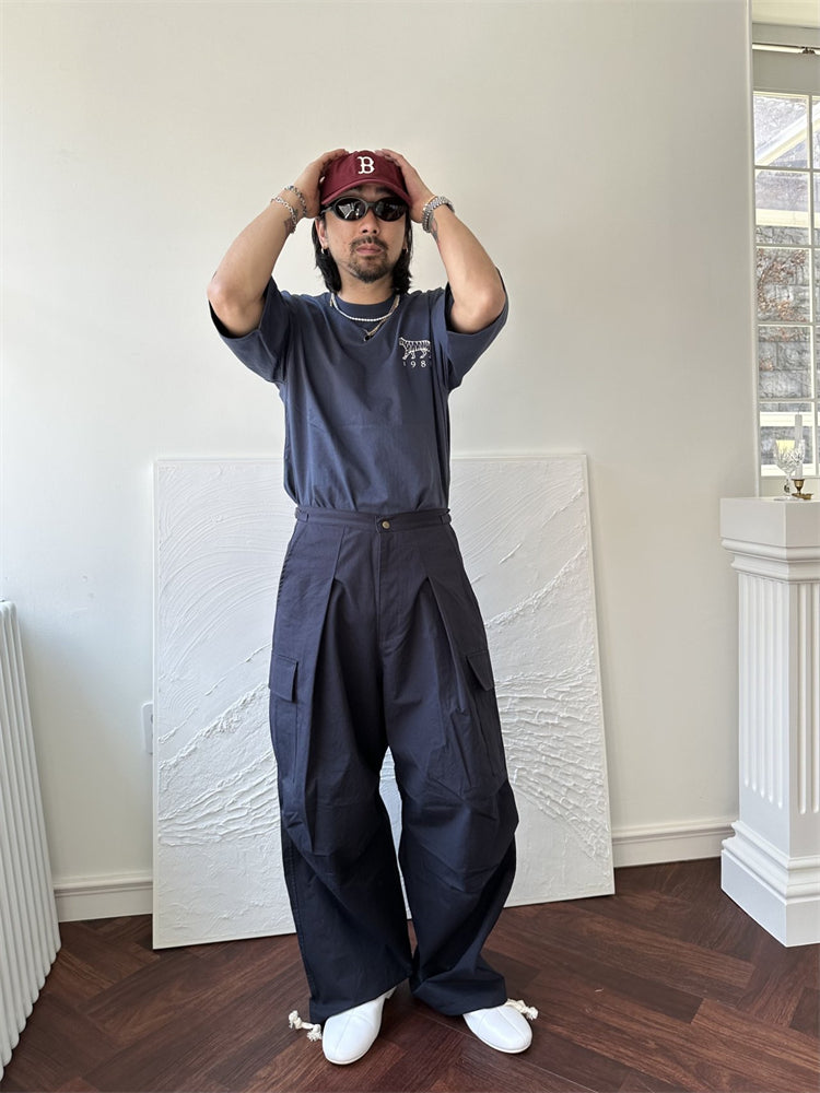 Pinch Pleat Overalls