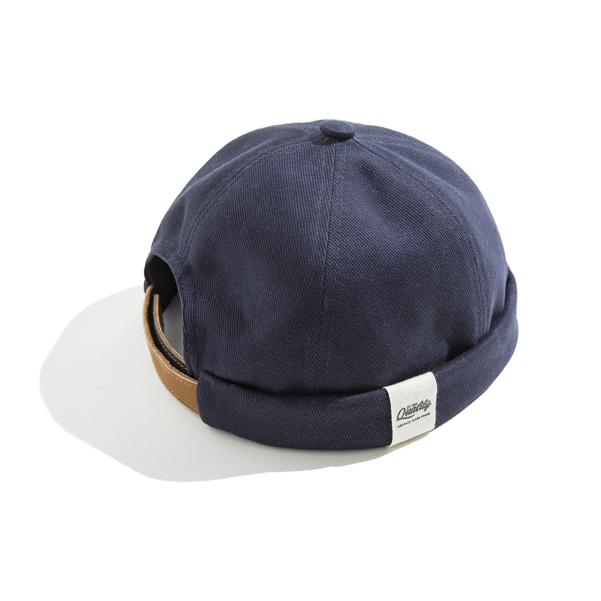 Retro Sailor Hat Brimless Brushed Cold Weather Style for Men