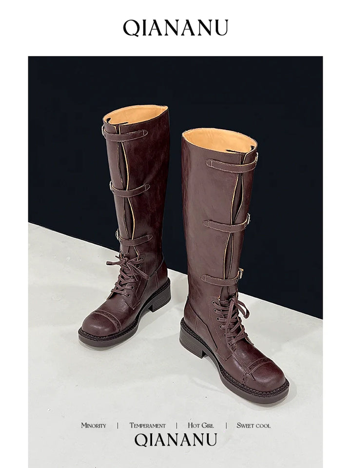 Maillard Leather Boots