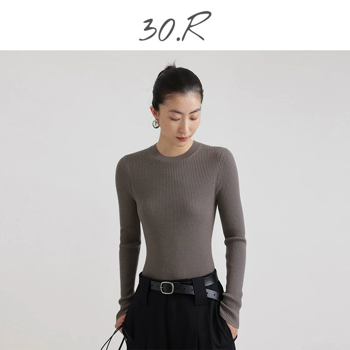 Slim Fit Wool Sweater