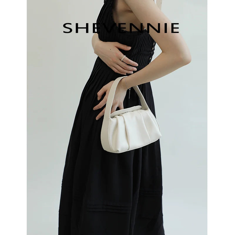 Cloud Leather Shoulder Bag