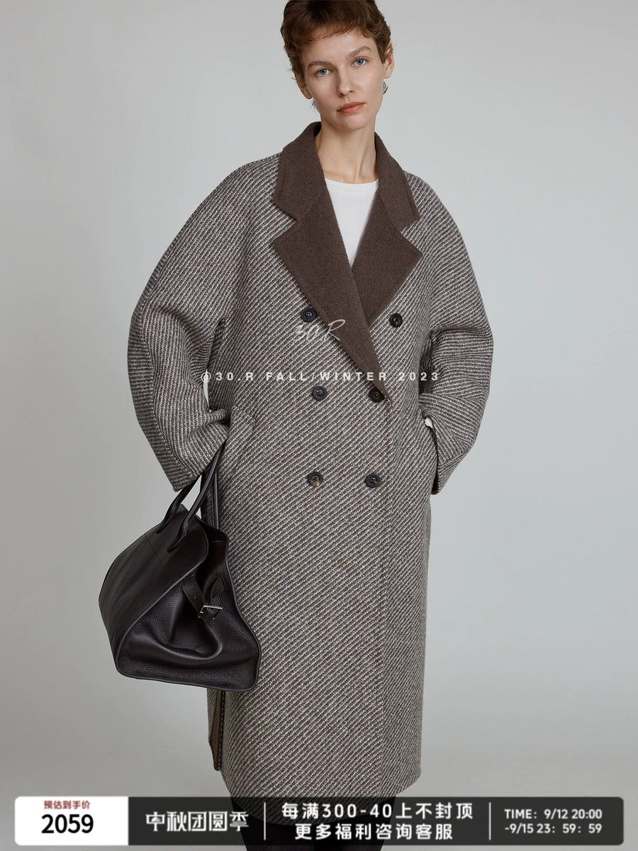 Camel Wool Twill Coat